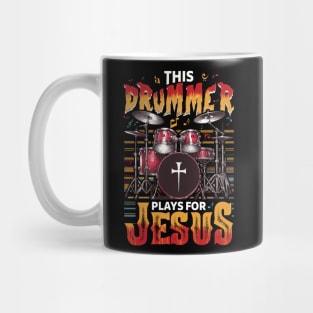 This Drummer Player For Jesus Mug